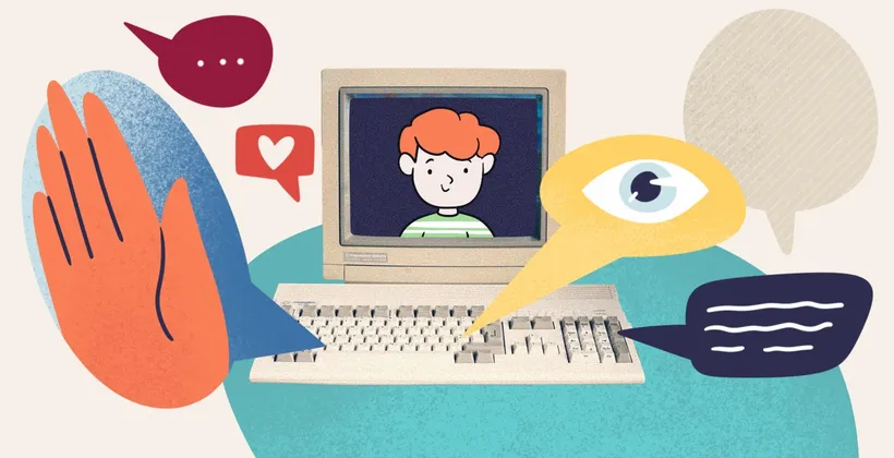 Обложка статьи дети в интернете